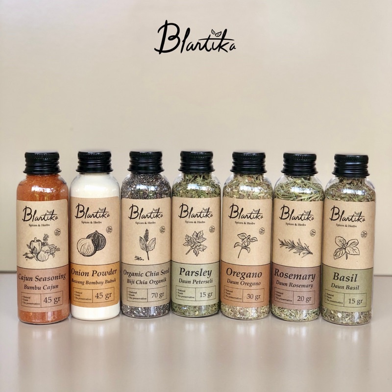 Blantika Bawang Bombay bubuk premium - rempah dapur premium white onion powder