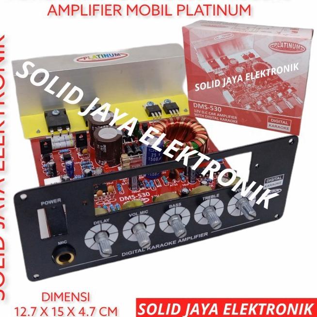 ✤ KIT POWER SPEAKER AKTIF MONO 12V DMS 530 AKI ACCU MOBIL CAR AMPLIFIER WITH DIGITAL ECHO KARAOKE MIC MIK AMPLI 12 VOLT V DC DMS530 DMS 530 DMS-530 PLUS PANEL UNTUK MODUL MP3 MP5 BLUETOOTH PLATINUM ASLI ORIGINAL ♥