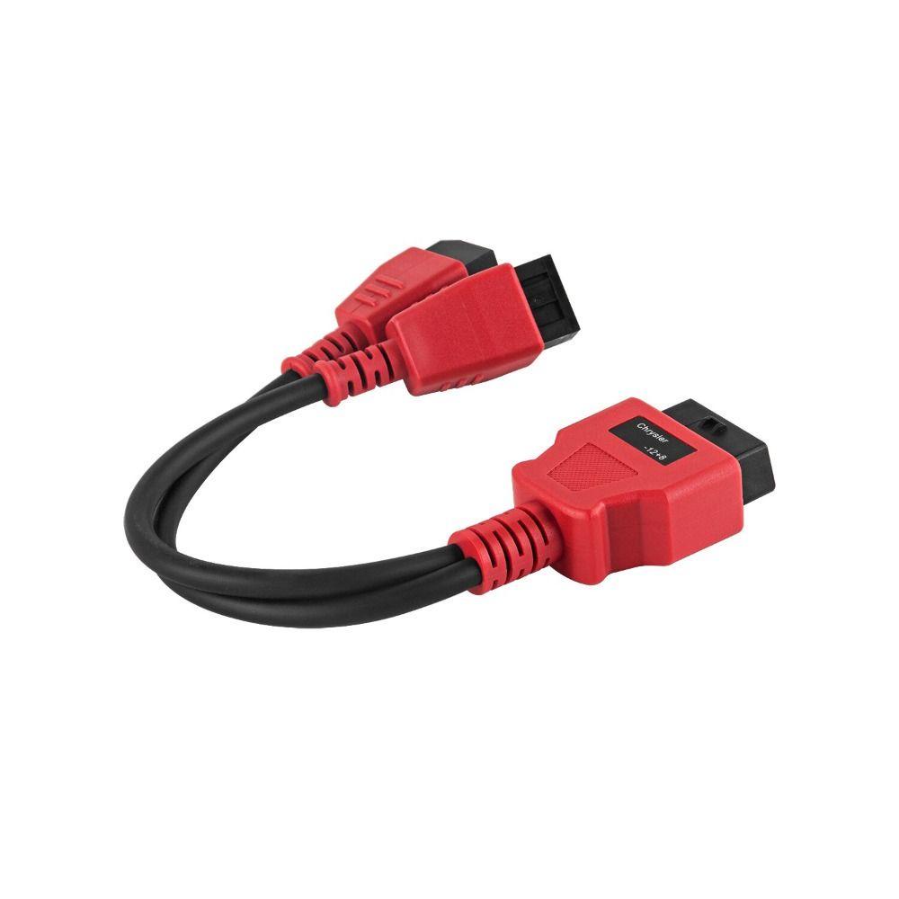 Lanfy Kabel Diagnostik Untuk Chrysler Kualitas Tinggi Untuk Peluncuran X431 Untuk Autel DS808 Untuk Maxisys906 908 PRO Auto OBD Cable Car 12 +8 Konektor