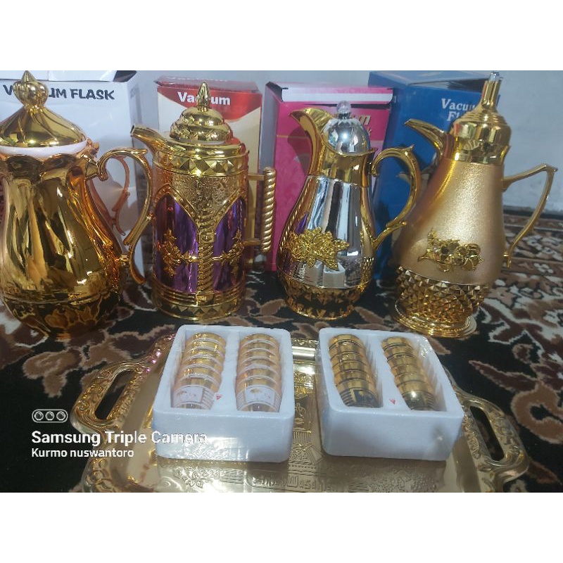 GARANSI PECAH Teko arab/teko emas tekozamzam