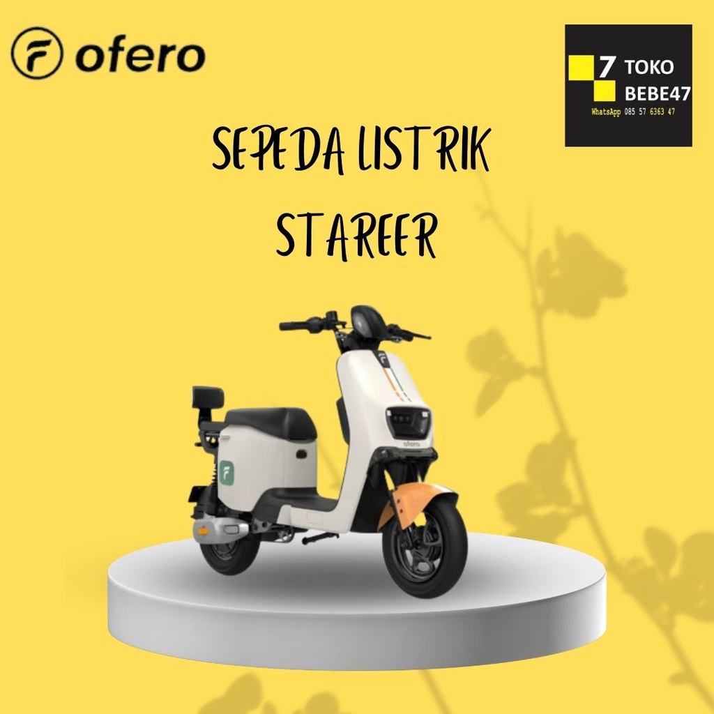 SEPEDA LISTRIK OVERO OFERO STAREER