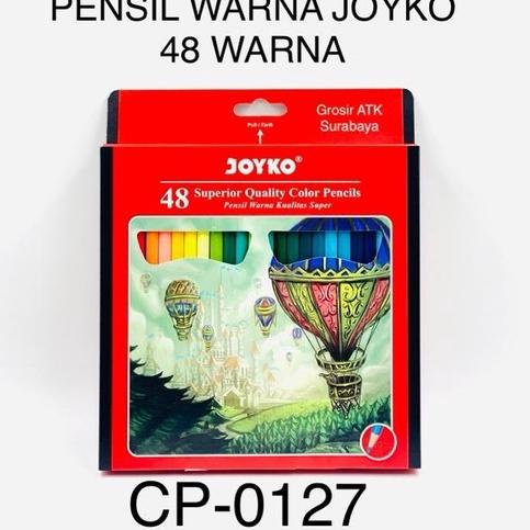 

Q40 Pensil Gambar Warna Joyko 48 Warna Color Panjang CP-0127 / CP 0127 PRODUK KEREN ₽