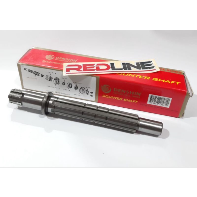 AS GIR GEAR DEPAN SUZUKI SATRIA 2 TAK 5 SPEED 6 SPEED REDLINE