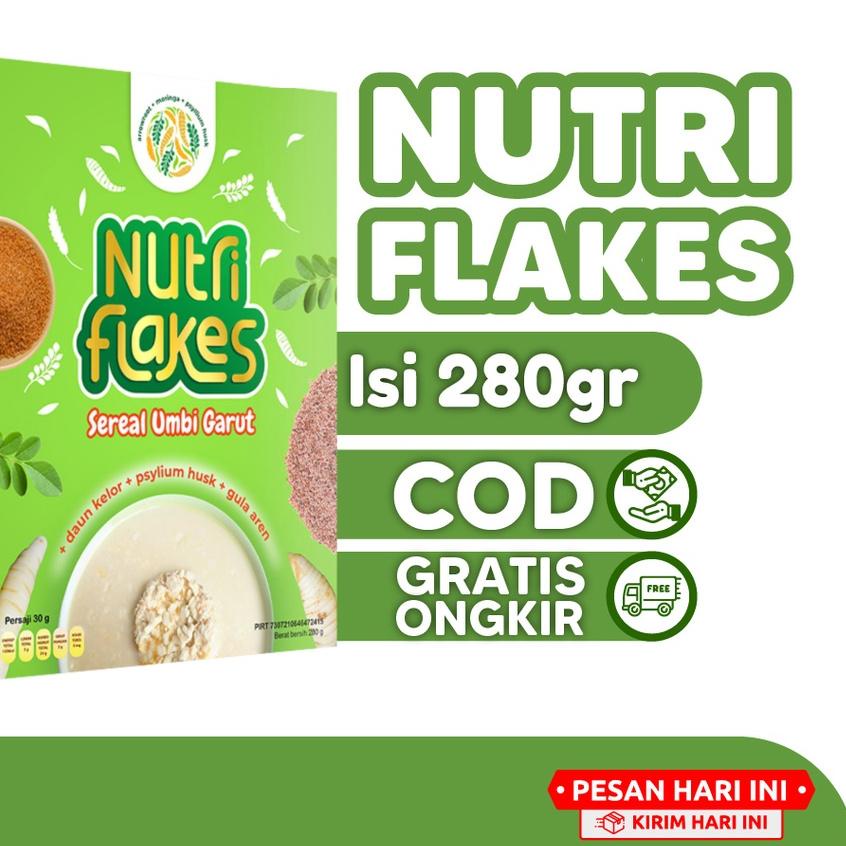 

Pasti Update Nutriflakes Sereal Umbi Garut Untuk Asam Lambung Gerd Maag Mag Diet Turunkan Berat Badan Original OD0#