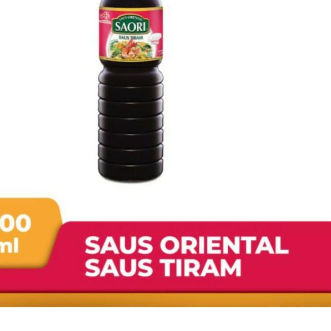 

NEW |KG4|Saori Saos Tiram Oriental 1 Liter kemasan HORECA