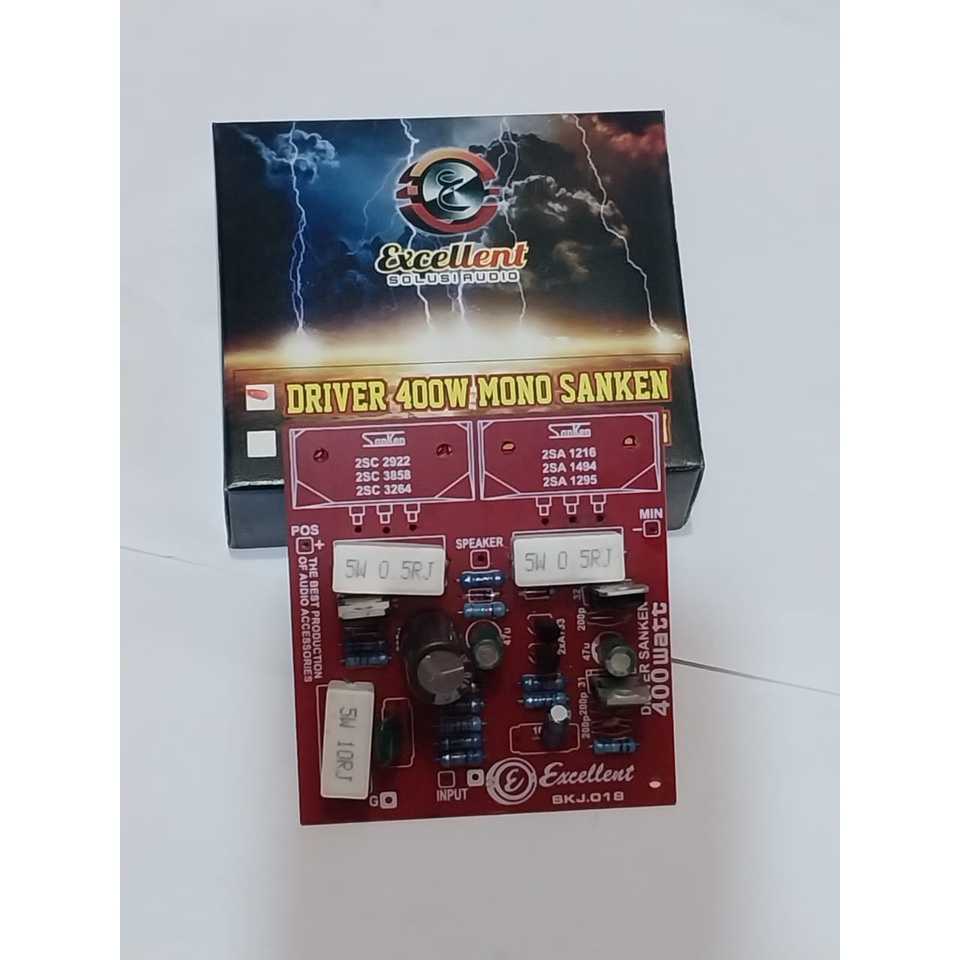 KIT DRIVER MONO SANKEN 400WATT