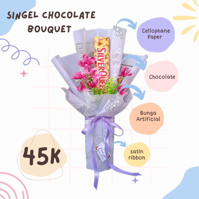 

Buket Coklat / Buket Snack / Buket Silverqueen