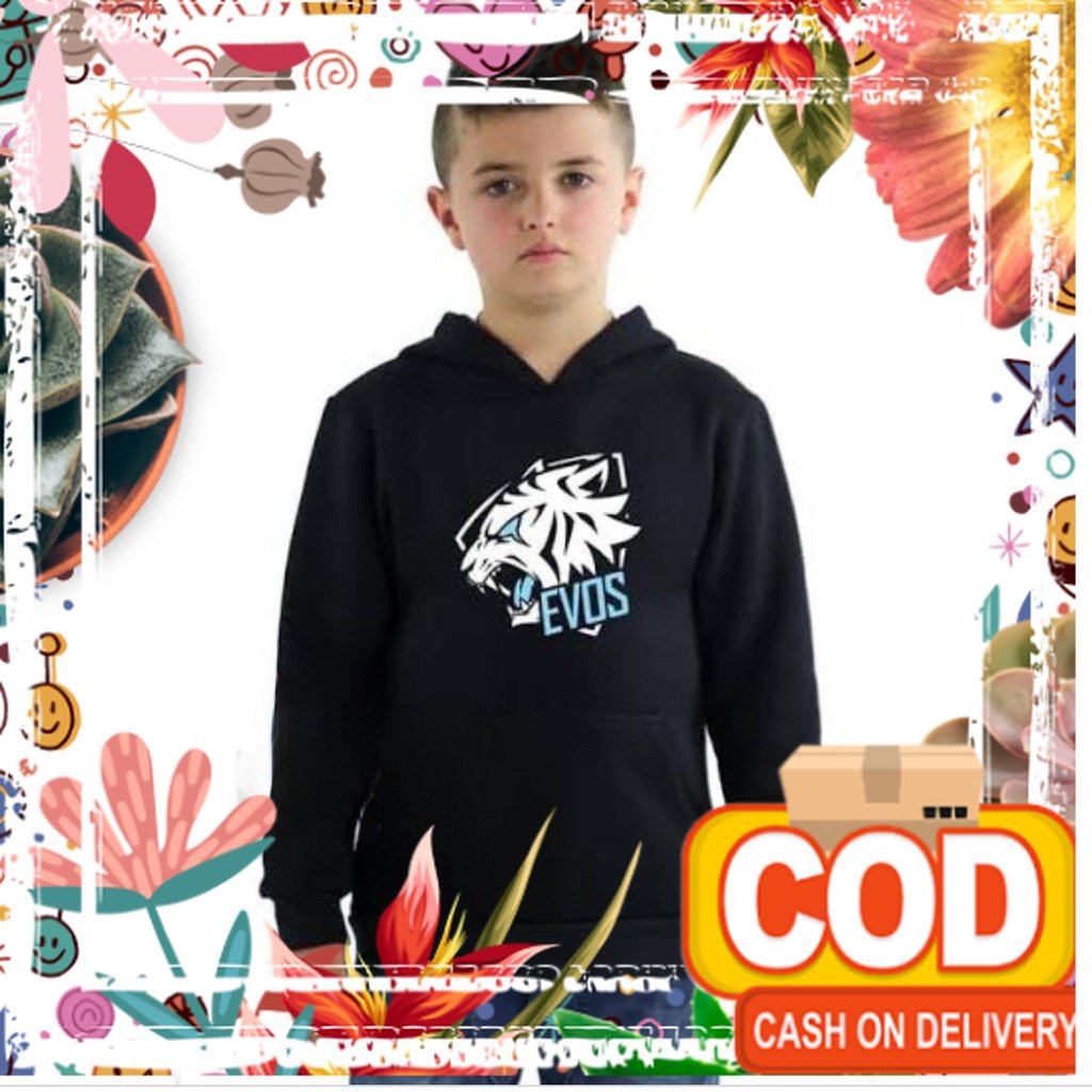 Sweater anak laki laki EVOS SPORT baju anak jaket anak cowok / kostum ultah
