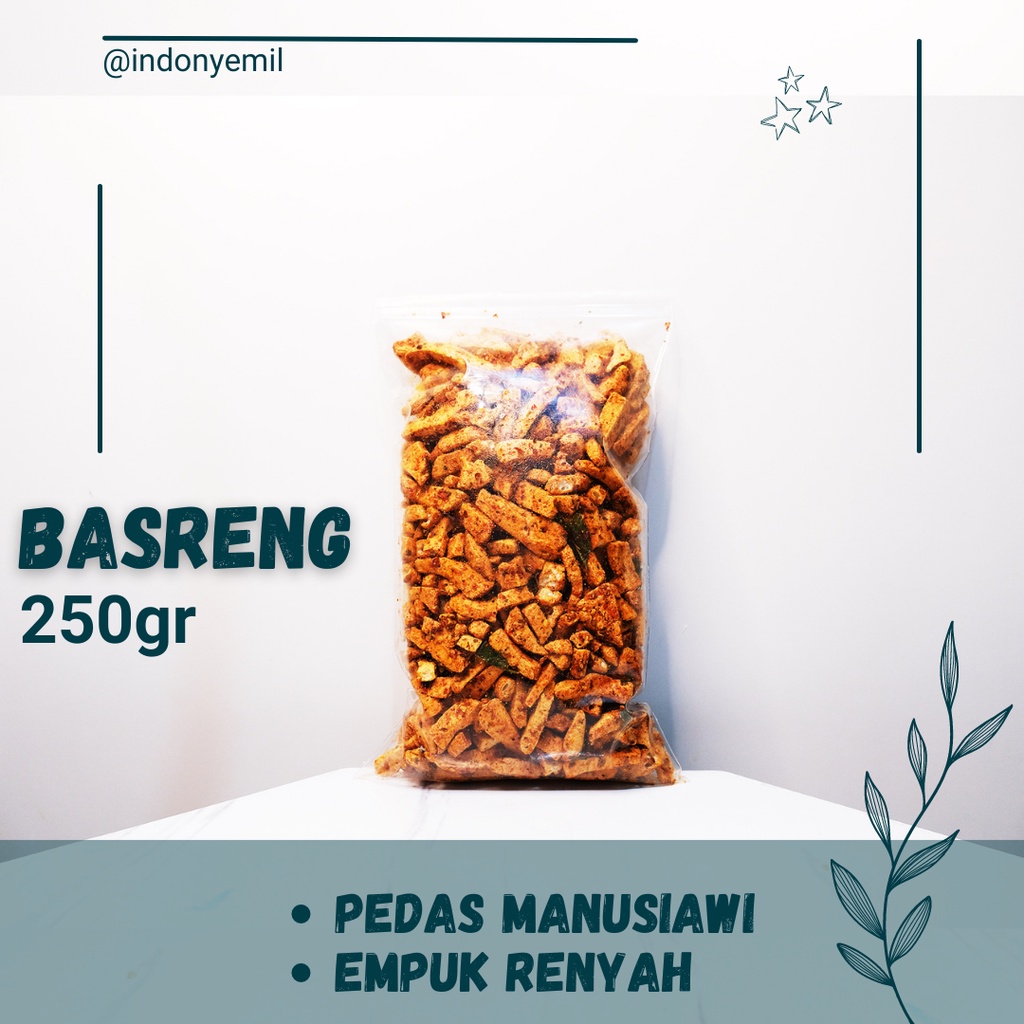 

250gr BASRENG - EMPUK RENYAH - PEDAS DAUN JERUK