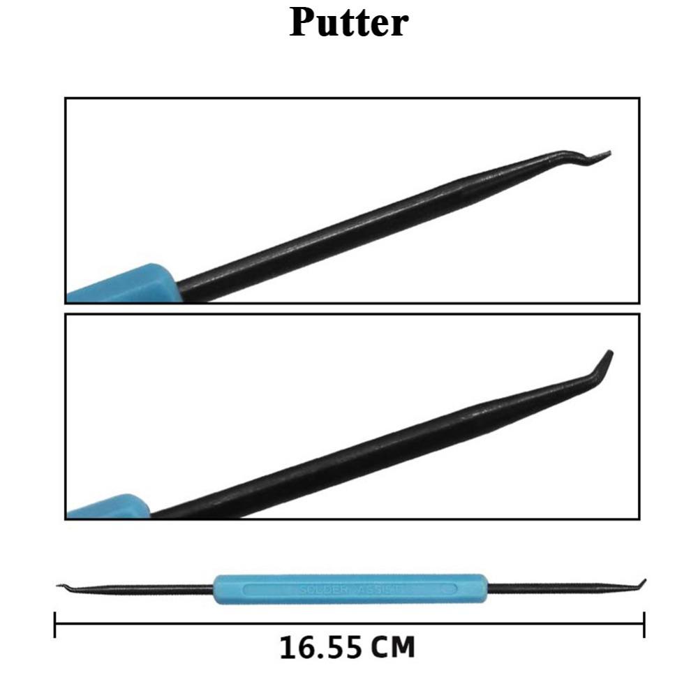 Lanfy Alat Bantu Solder Assist Tool Solder Assist Jarum Solder Assist Reamer Solder Assist Tool Solder Assist Fork Soldering Kit Alat Las Assist Set