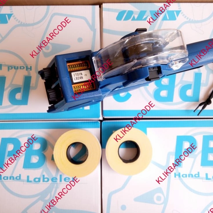 

SATO LABELLER 2 LINE / 2 BARIS - ORIGINAL PB 230 - HURUF - ANGKA