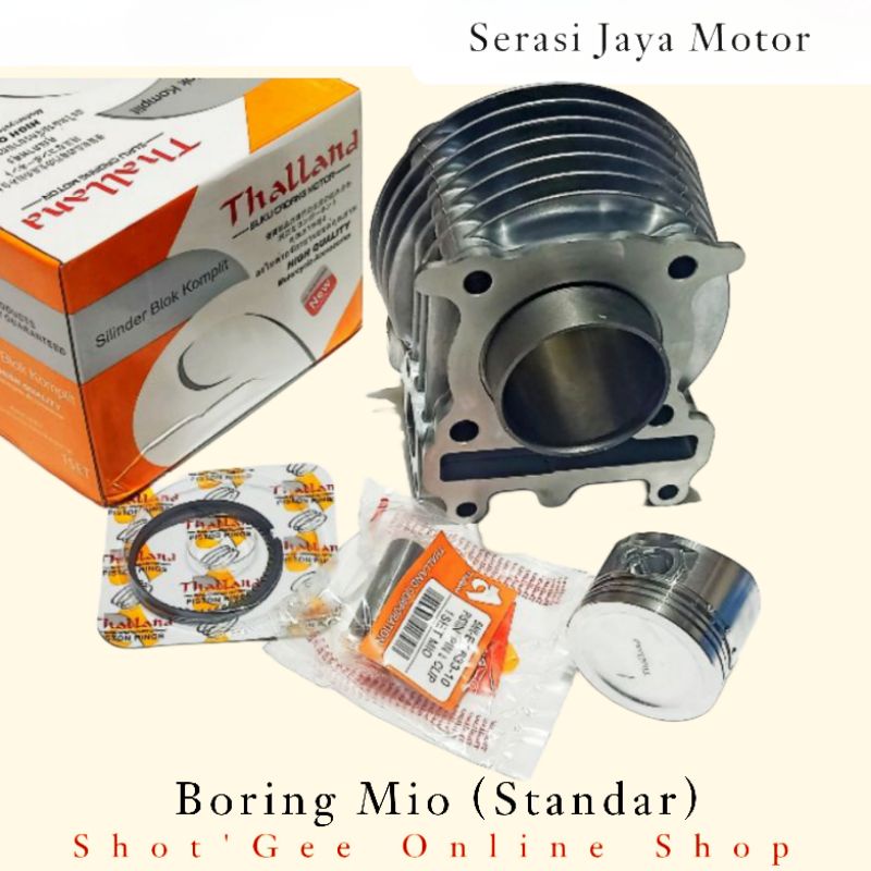 CYLINDER BLOCK SEHER BORING STANDAR YMH MIO OLD NEW GARNIS SPORTY SMILE SOUL CARBU FINO CARBU NOUVO