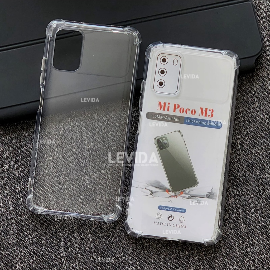 Poco M3 Poco M3 Pro 5G Poco X3 GT Poco X5 5G Soft Case Airbag Clear Case Bening Poco M3 Poco M3 Pro 