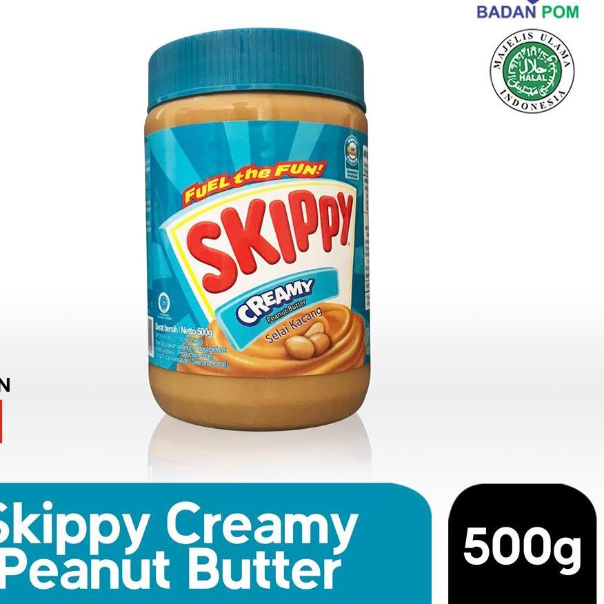 

➾ Skippy Creamy Peanut Butter 500gr ☇
