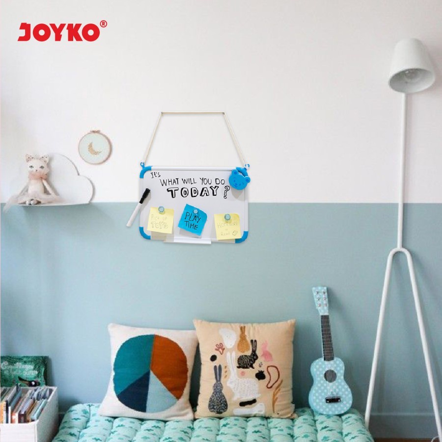Papan Tulis Putih Set / Whiteboard Set Magnetic Joyko WBS-160CO