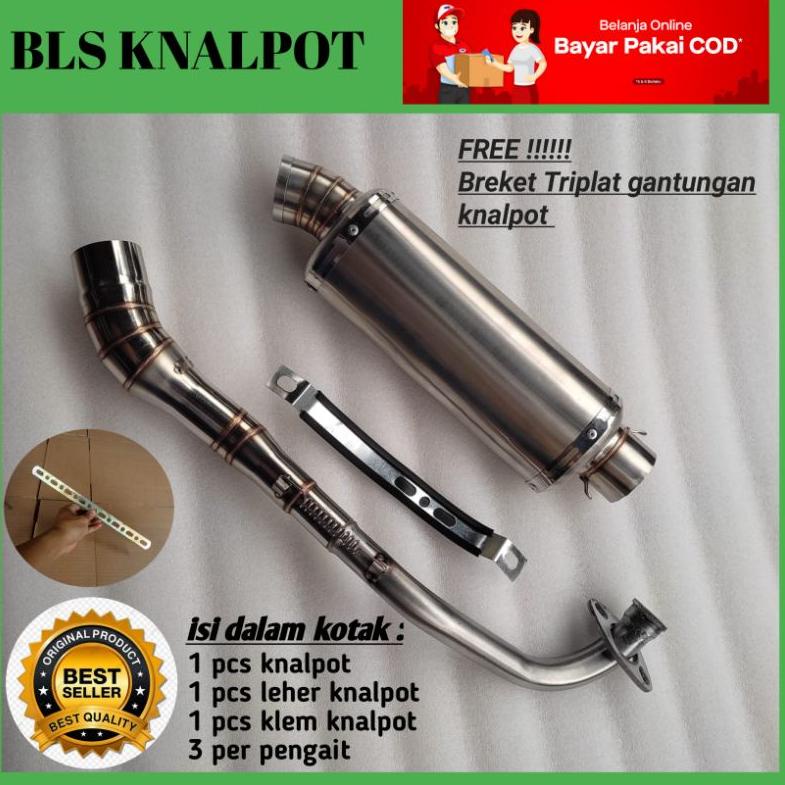 [KODE 96ZMH] KNALPOT CUSTOM TRIOVAL + TINGGAL PASANG SAJA PNP AEROX NEW/OLD VARIO 125 VARIO 150 VARI