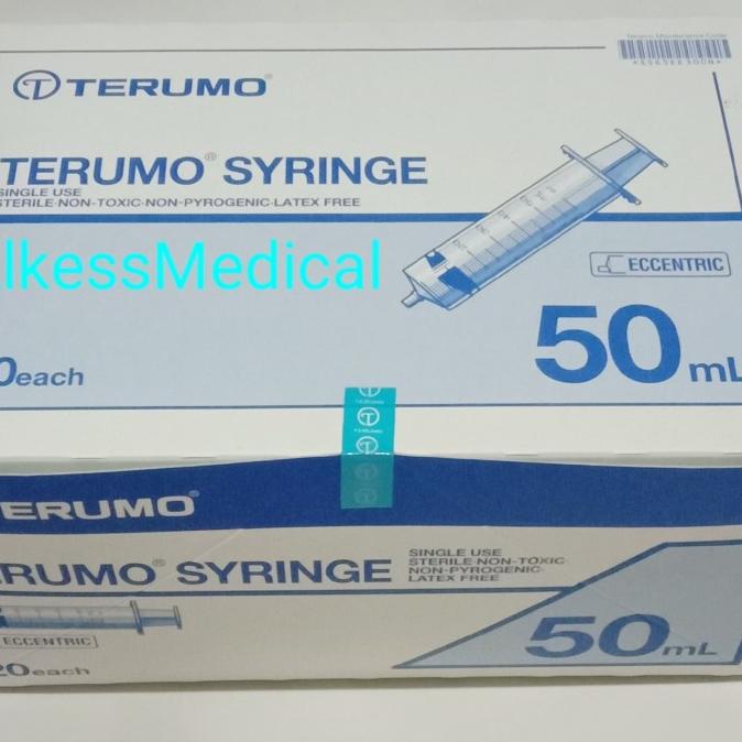 Spuit 50 Cc Terumo/Jarum Suntik Terumo/ Terumo 50 Cc