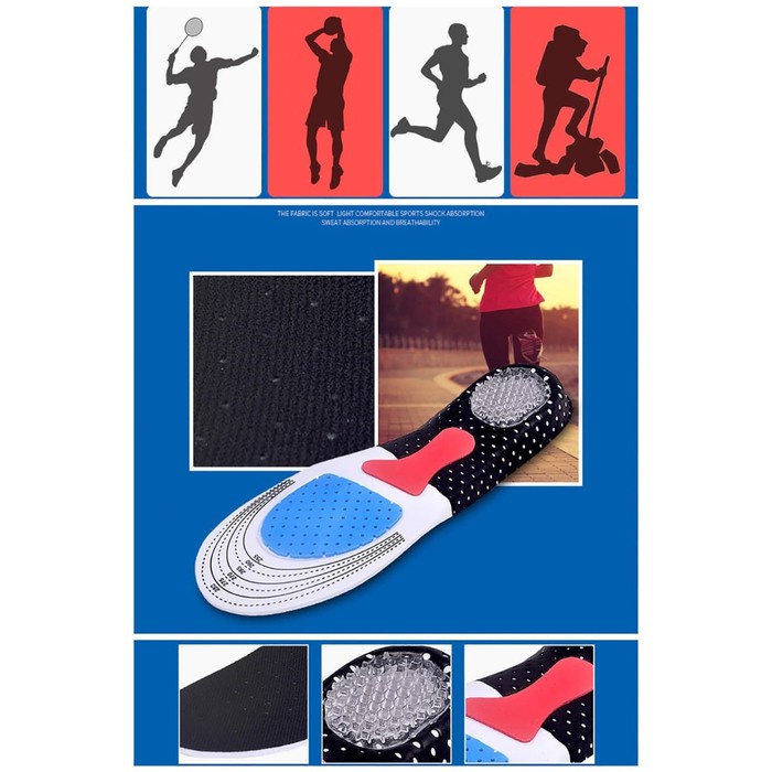 (COD) Shoe Pad Alas Kaki Sepatu - Sol Sepatu - Insole Sepatu - Alas sepatu Pelindung Kaki