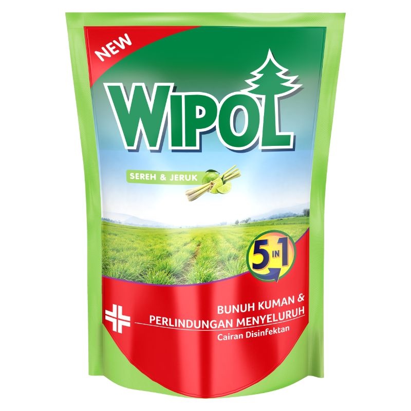 WIPOL REFILL 750ml SEREH &amp;JERUK