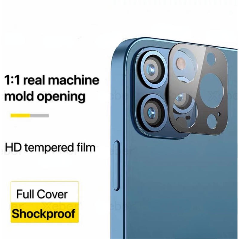 Lensa Kamera Belakang Tempered Glass Film Untuk iPhone 12 Pro Max Mini Color Lens Pelindung Layar Untuk Iphone12 12pro 12promax 12Mini