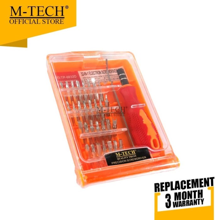 M-Tech Obeng Set Komplit 32 in 1