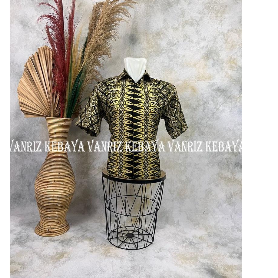 ✦ KEMEJA PENDEK BATIK / KEMEJA BATIK KEBAYA / KEMEJA BATIK LENGAN PENDEK / BATIK PRIA LENGAN PENDEK 
