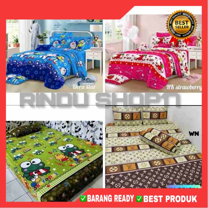 (RS)SPREI HOMEMADE 180 X 200 + 2 SARBAN 2 SARGUL