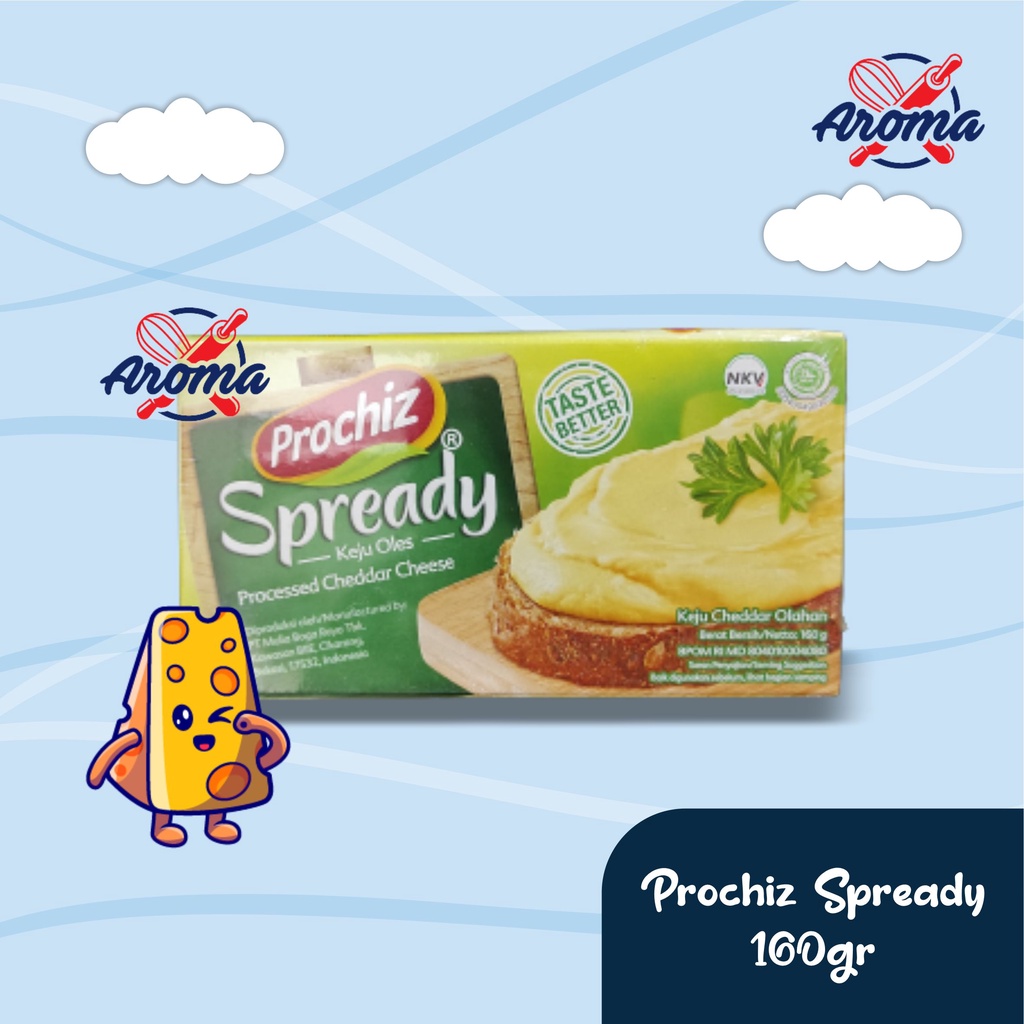 

Keju Prochiz Spready 160g