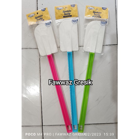 Solet Spatula Silikon Adonan Polesan Kue Jumbo Hawaii Jumbo 5597 Silikon