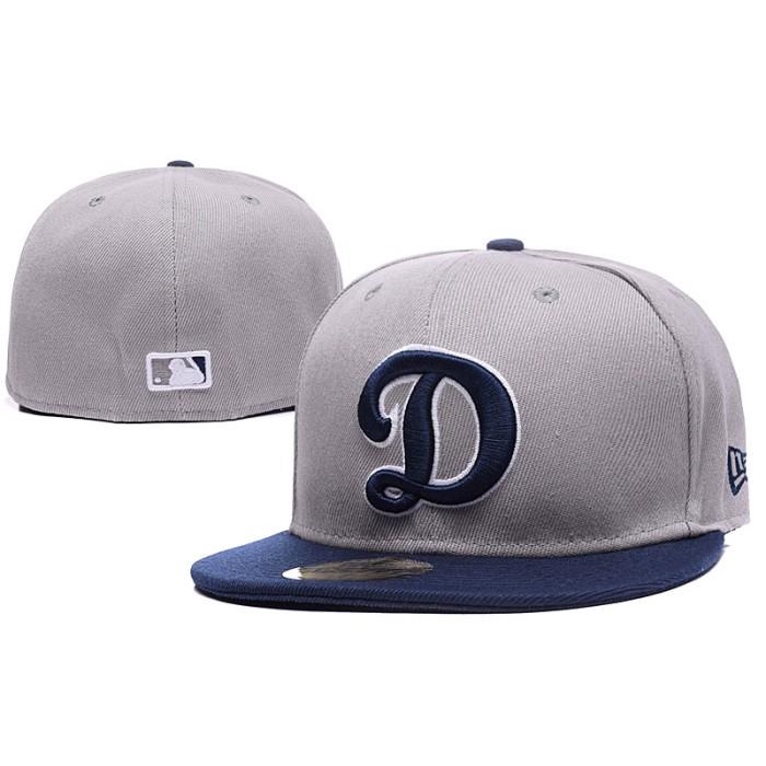 Topi LA Dodgers New Era 59fifty Baseball Fitted Premium Branded