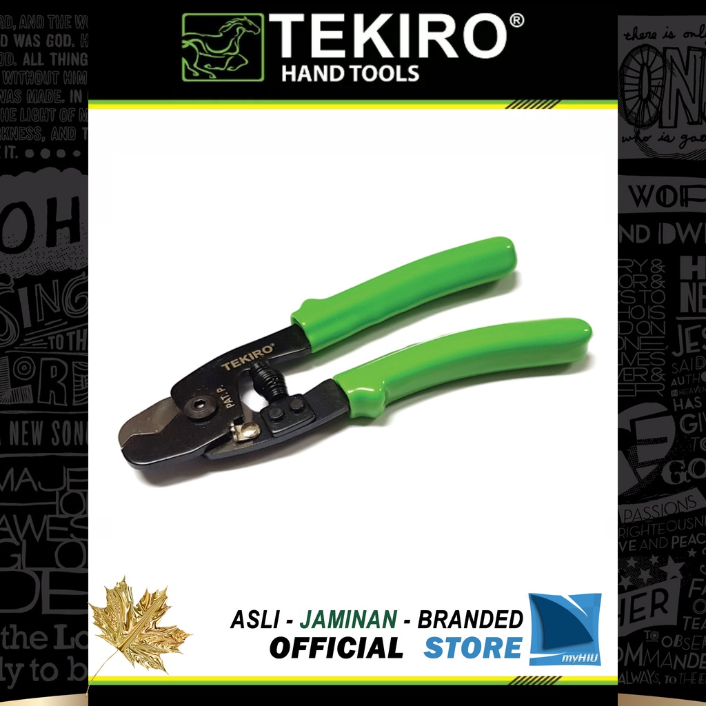 Tang Potong 6.5&quot; inch untuk Kabel Besar / Major Cable Cutter Pliers TEKIRO