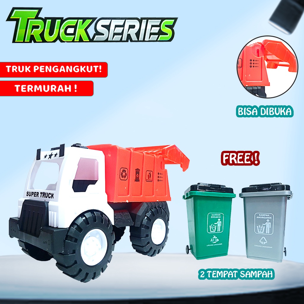 Mainan Truk Pengangkut/ Truck Compactor Toys AK99 JSP