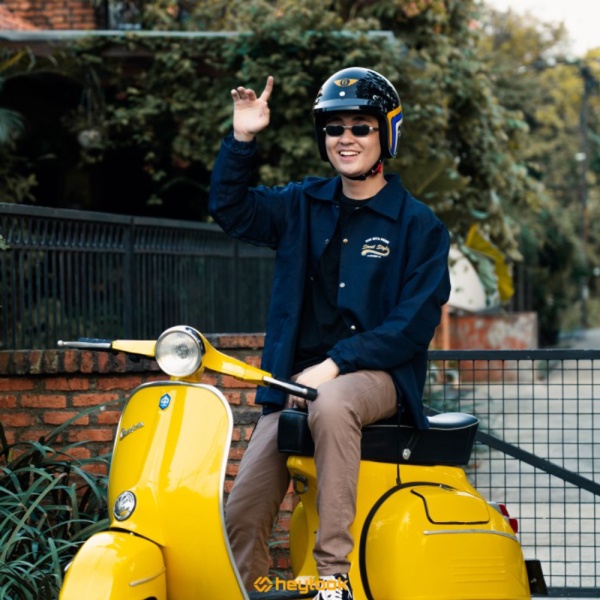 Dijual JAKET COACH PRIA STREETSTYLE WATERPROOF JAKET TASLAN HEYLOOK - NAVY - NAVY L Diskon