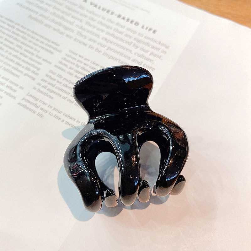 Jedai 2.5CM Jepit Rambut Tebal Jepitan Dove Glossy 3 Cakar Premium Aksesoris Cepol Hijab