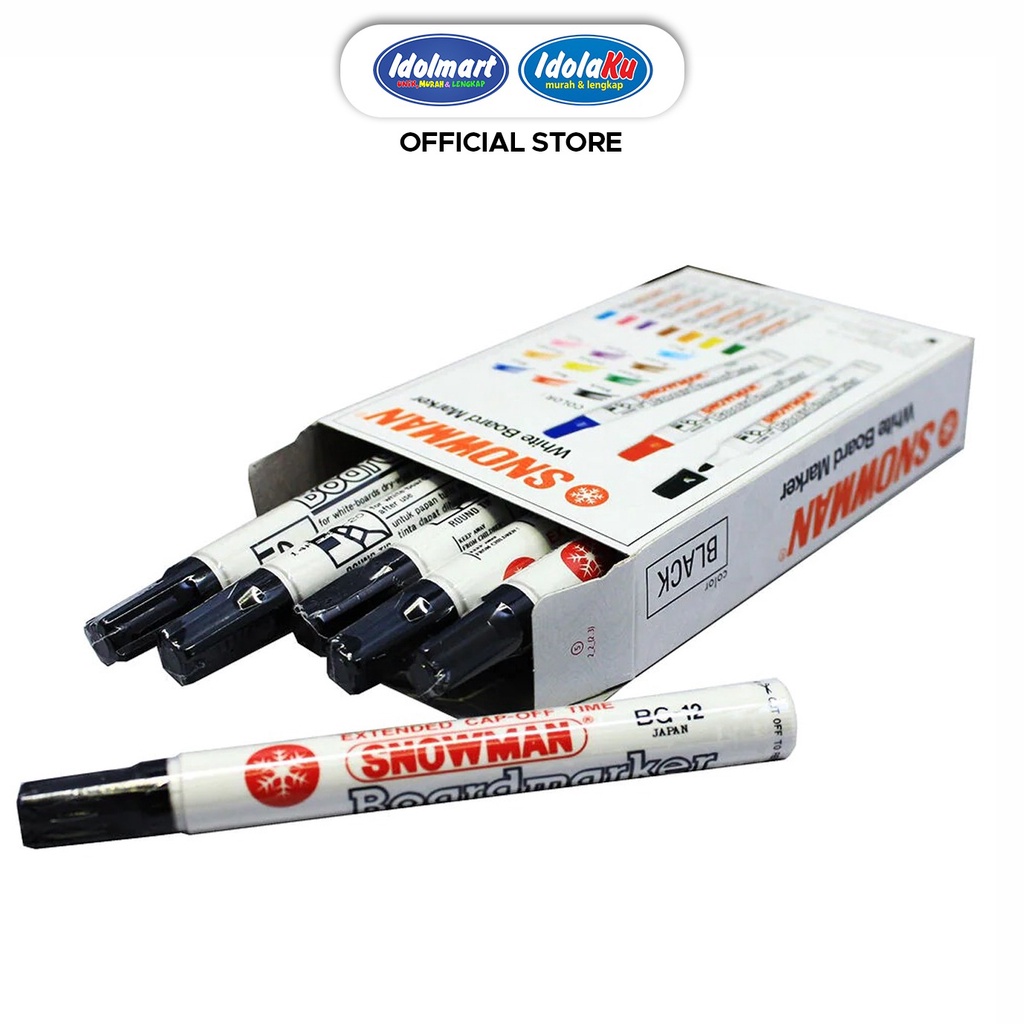 

IDOLMART Spidol Snowman White Board BG-12