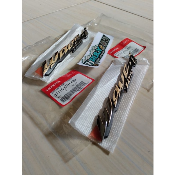 emblem wave 125 original honda Thailand