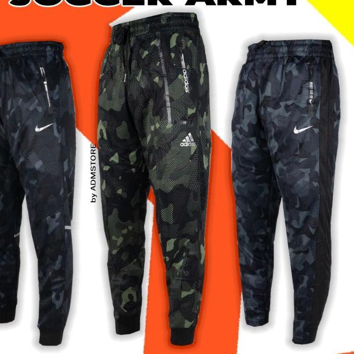 ➬ Jogger Pants Pria Loreng Import / Joger Pria Premium / Celana Training Pria Army ♤