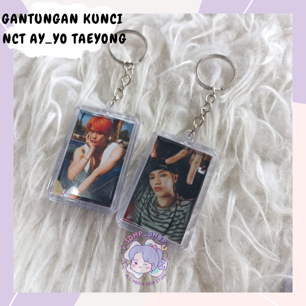 GANTUNGAN KUNCI GANCI KEYCHAIN NCT 127 AY_YO