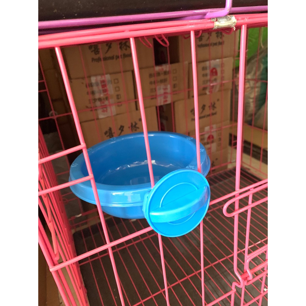 Singel Bowl Gantung / Tempat makan Kucing - Minun gantung/Tntoys