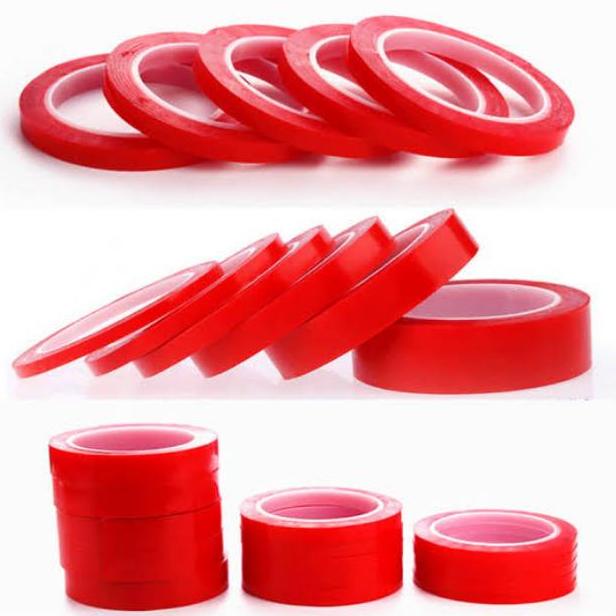 

[Miliki Sekarang] Double Tape Merah 3mm/5mm / Lem LCD Touchscreen 3mm 5mm / lem Multi Fungsi / Lem Universal / Lem GMB