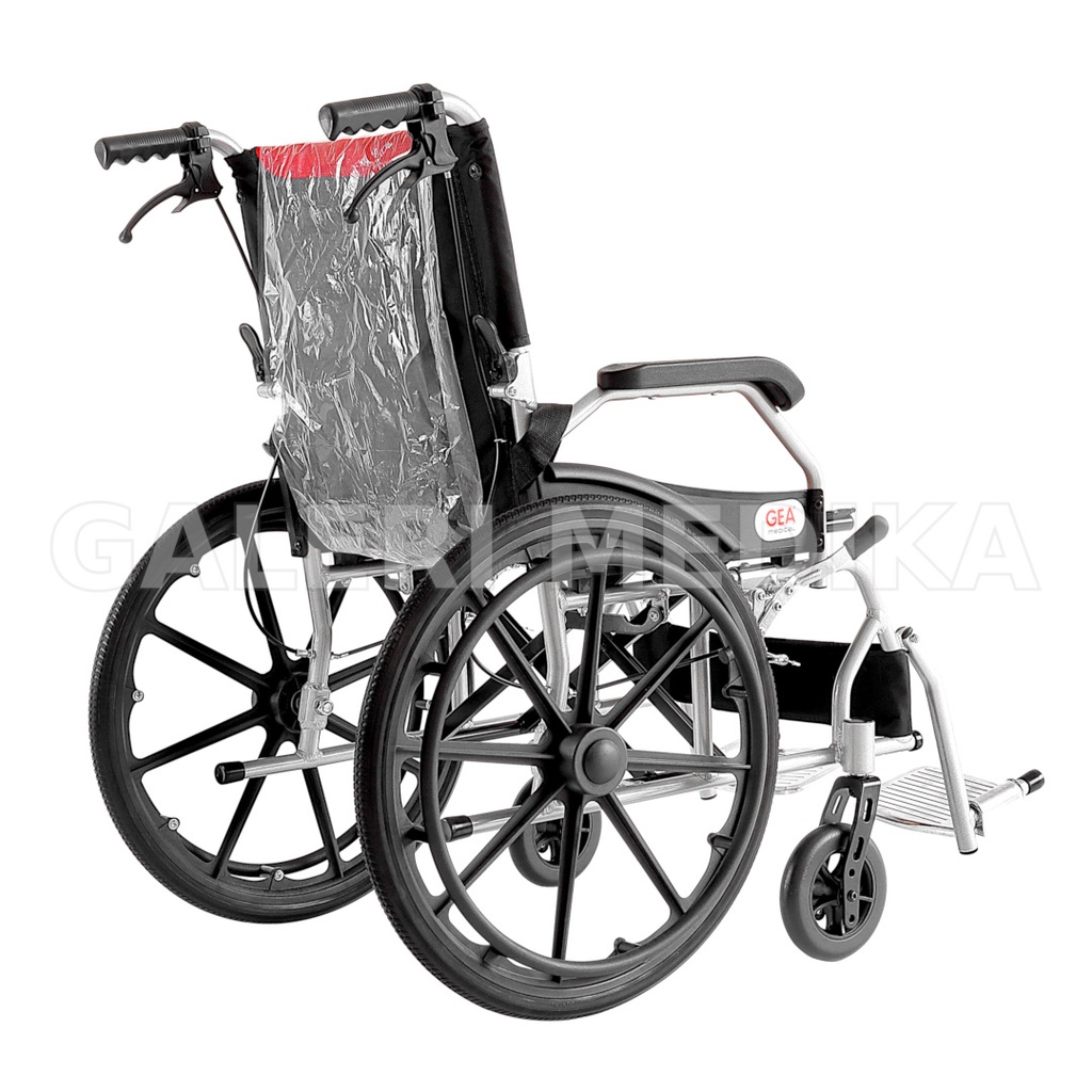Kursi Roda GEA FS 863M Aluminium Nanometer - Kursi Roda Semi Travel Bisa dilipat
