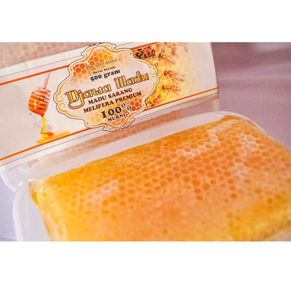 

F89 Madu sarang/sarang madu Asli 100% honeycomb[500gr]promo TREND ☼