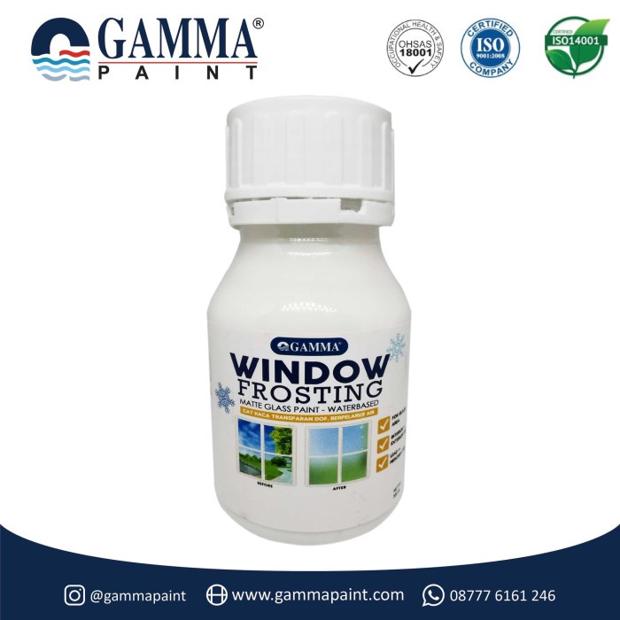 

Window Frosting - Cat Kaca Transparan Doff - White
