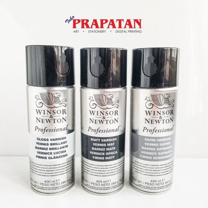 

Winsor Newton Professional Spray Varnish 400Ml