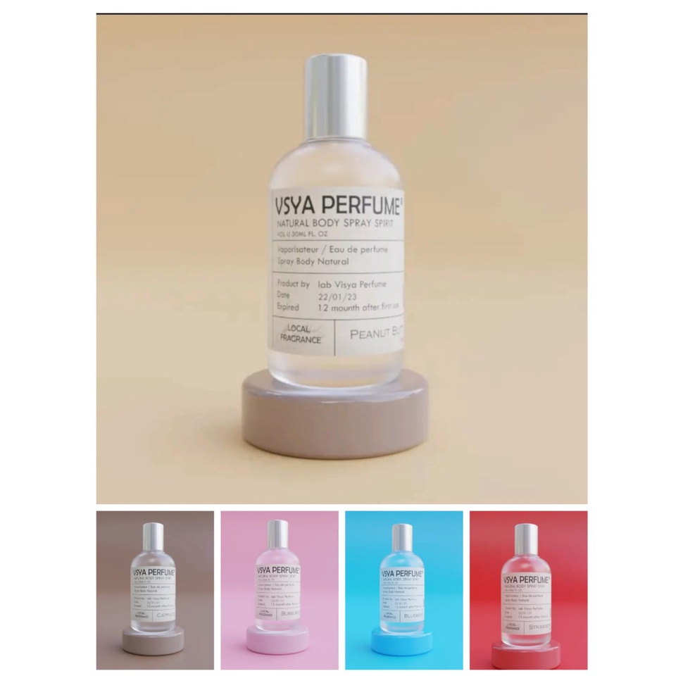 BUY 1 GET 1 FREE Parfum ViraL Visya Eau de Parfume cocok untuk walk street atau in room tahan 6-7 jam peanut