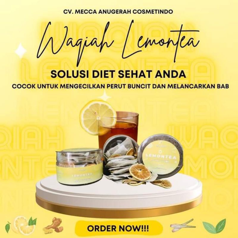 

Waqiah Lemontea Minuman Pelangsing Herbal ✅Halal