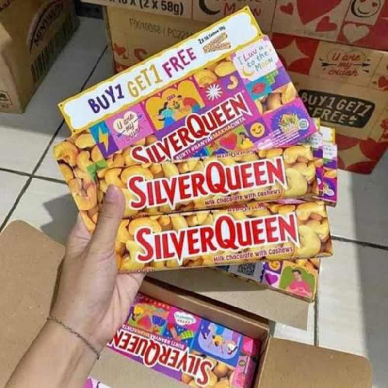 Silverqueen Delfi Treasure Tambahan Hampers Coklat