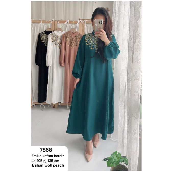 KAFTAN WANITA BORDIR 7868_MV