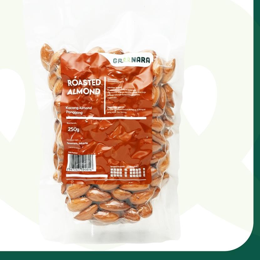 

➷ Roasted Almond 250gr / almond panggang 250 gram ➦