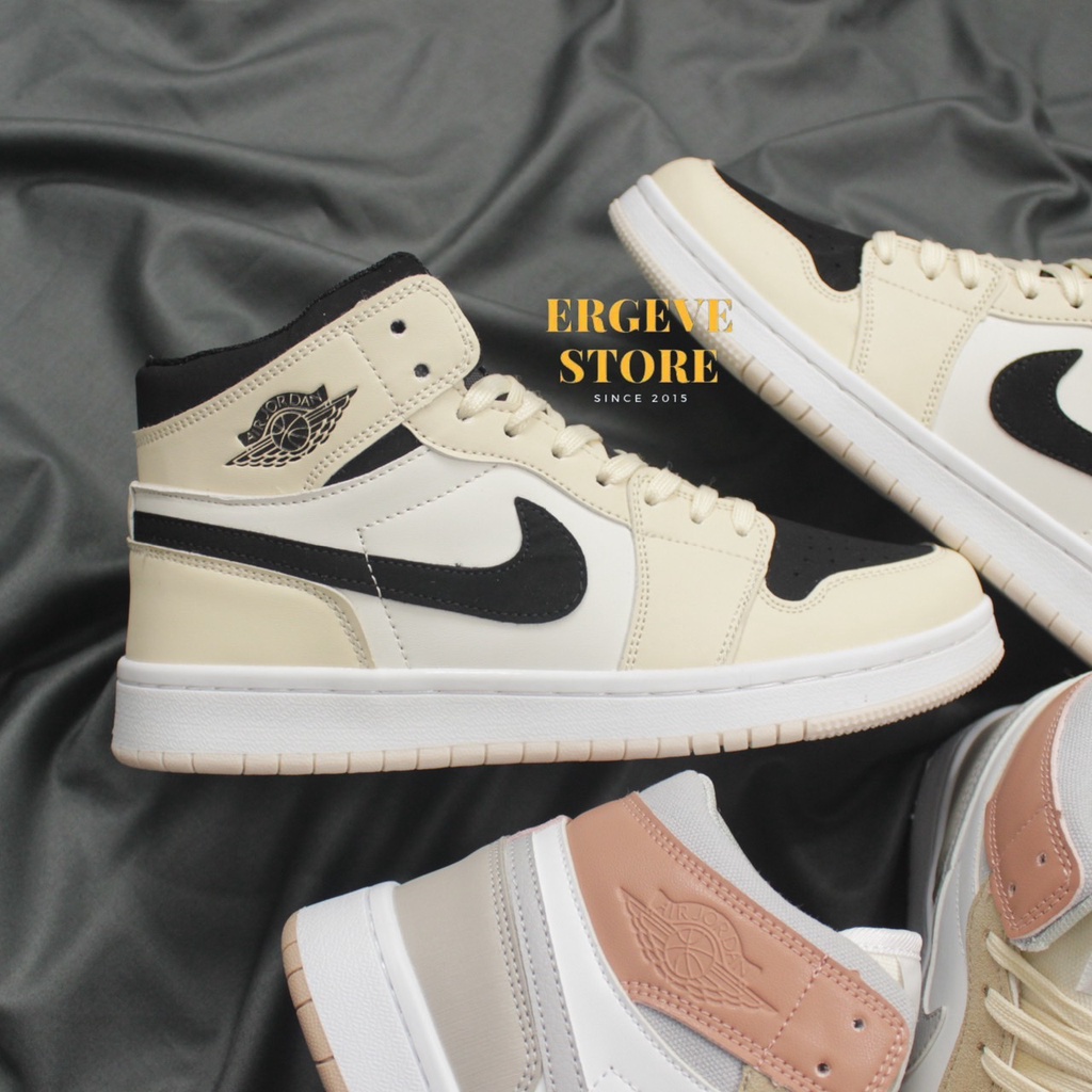 SEPATU SNEAKERS BASKET AIR JORDAN 1 RETRO HIGH OG PARIS WANITA PRIA